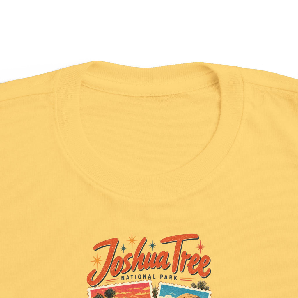Custom Toddler Joshua Tree National Park Stamp Collage Shirt