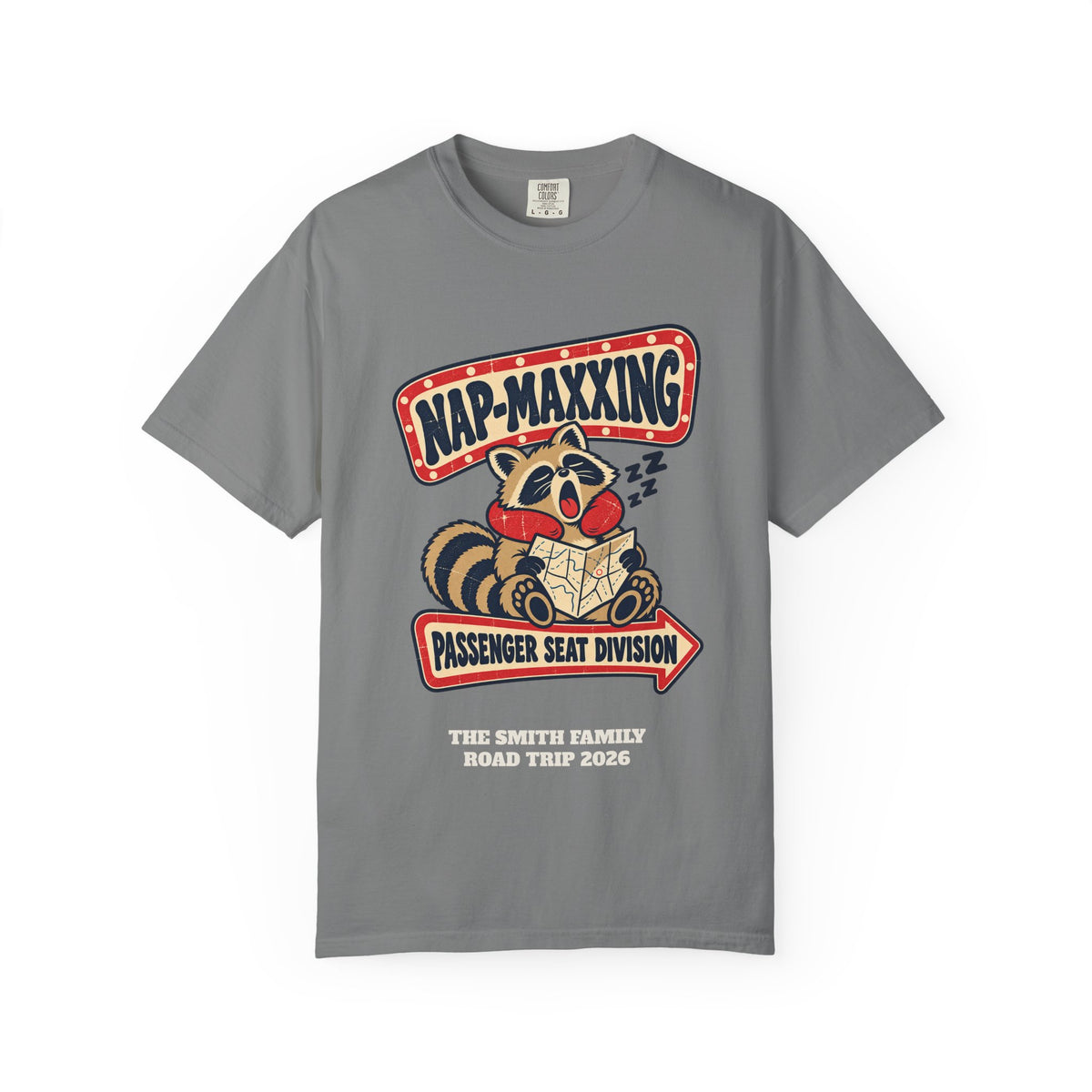 Custom Nap-Maxxing Road Trip Shirt