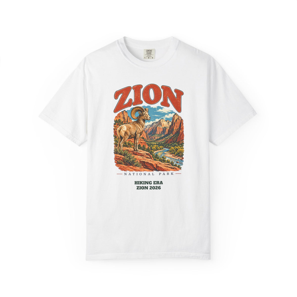 Custom Zion National Park Bighorn Sheep Shirt