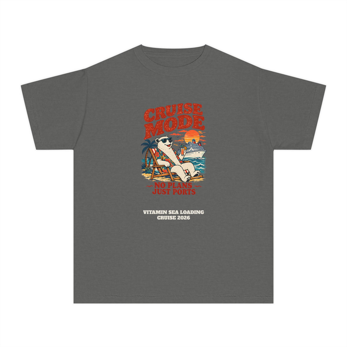 Custom Kids Cruise Mode Family Cruise Shirt