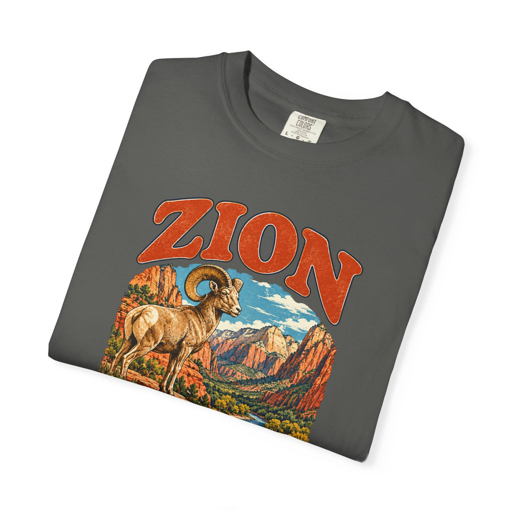 Custom Zion National Park Bighorn Sheep Shirt
