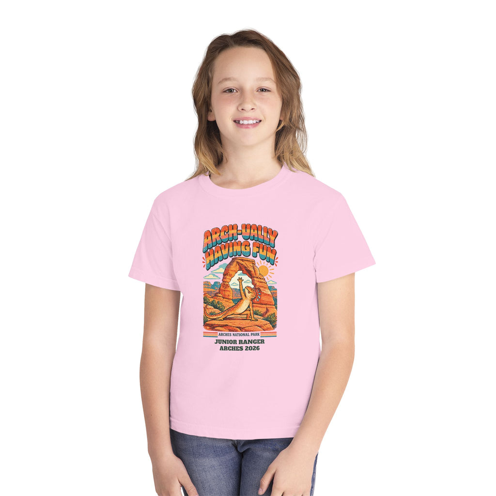 Custom Kids Arches National Park Arch-ually Having Fun Shirt