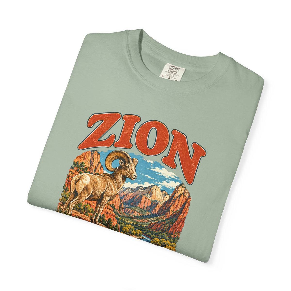 Custom Zion National Park Bighorn Sheep Shirt