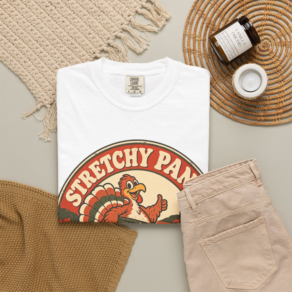 Custom Stretchy Pants Family Thanksgiving Shirt