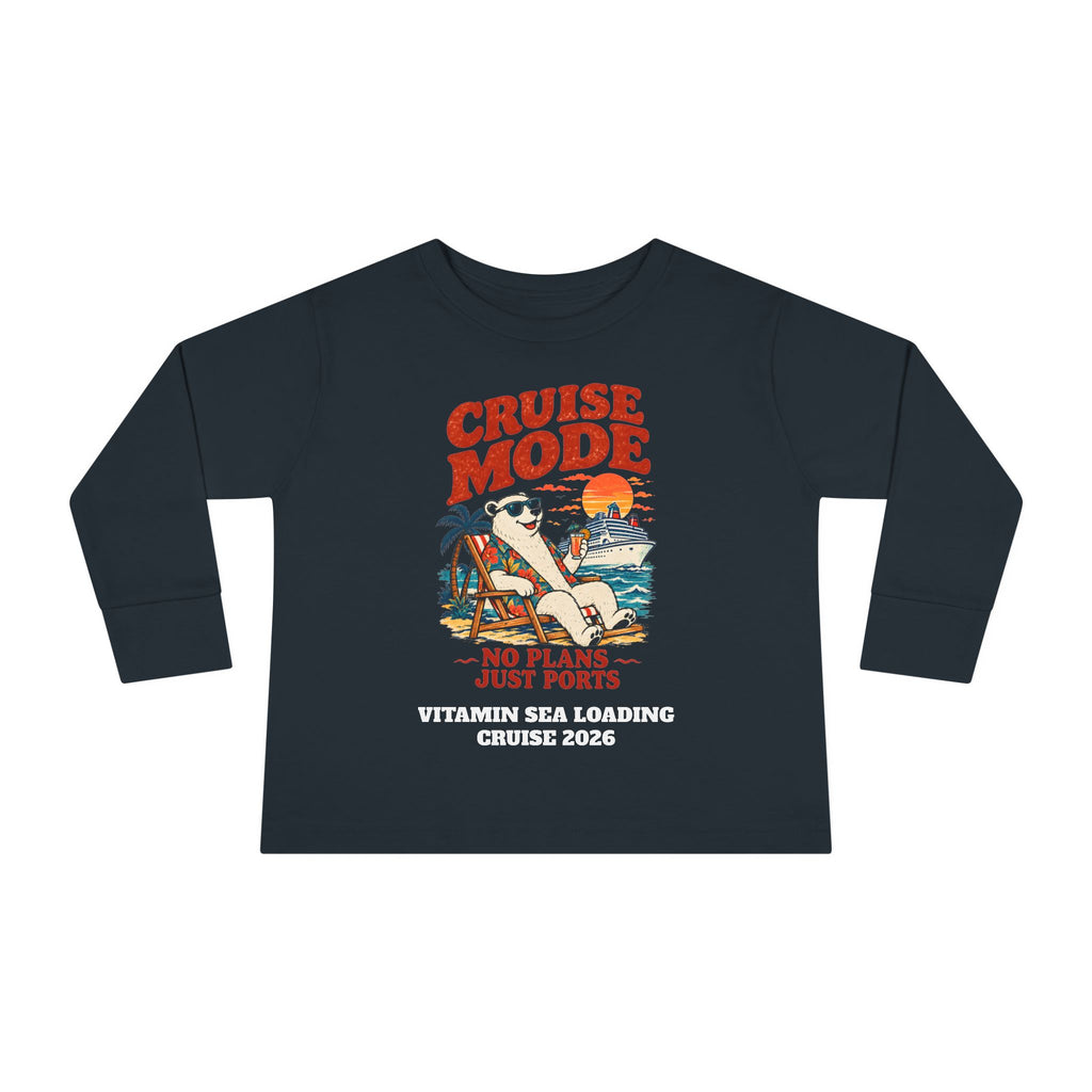 Custom Toddler Cruise Mode Family Cruise Long Sleeve Shirt