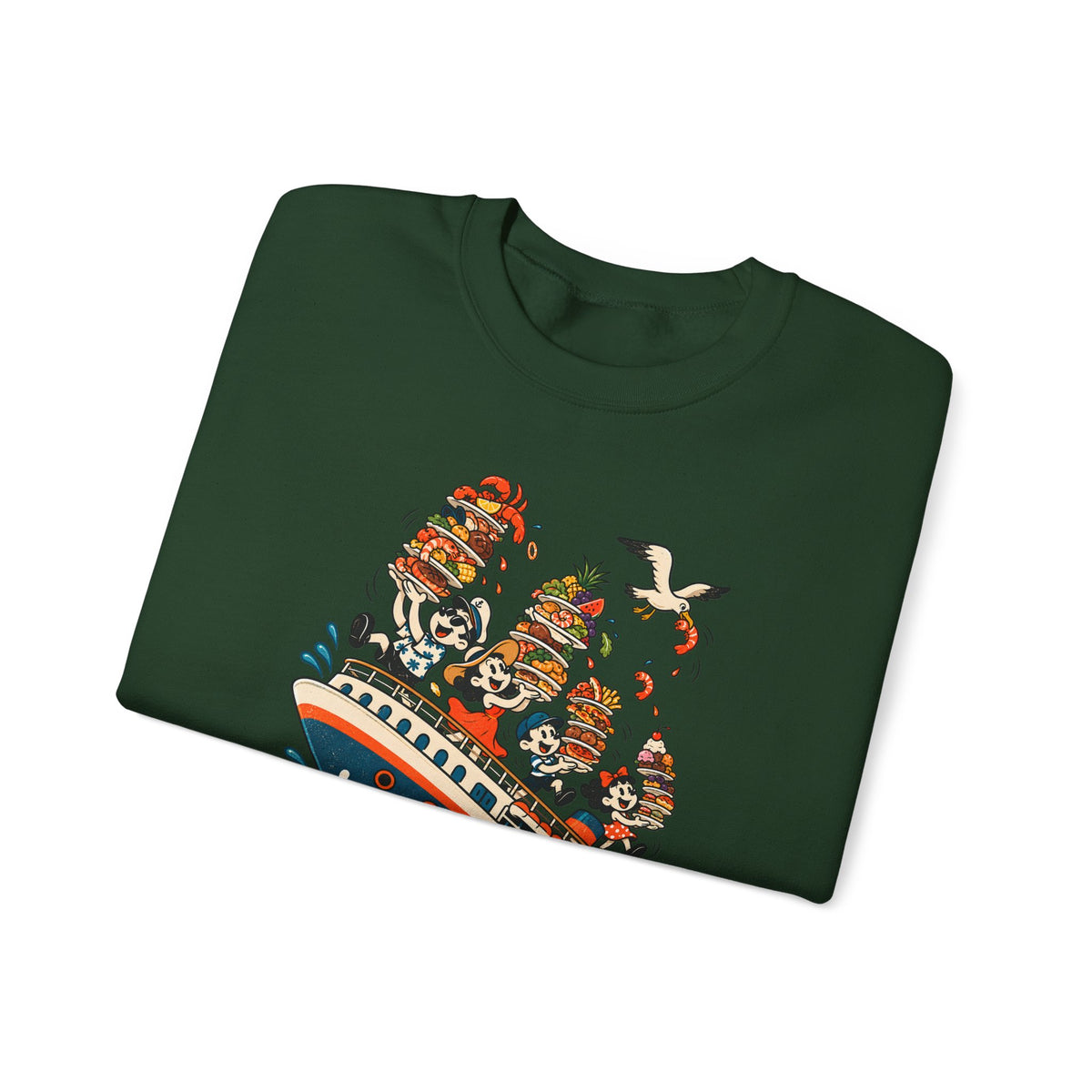 Custom Cruise Buffet Ship Sweatshirt