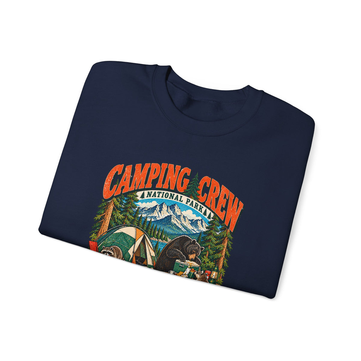 Custom Camping Crew Family Camping Sweatshirt