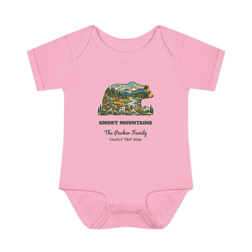 Custom Baby National Park Bear Onesie