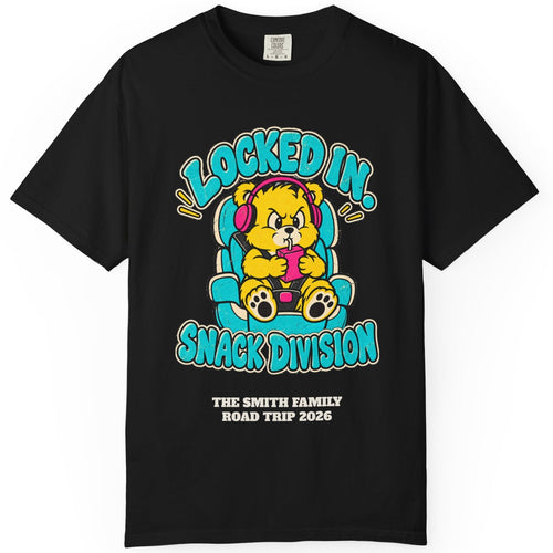 Custom Snack Division Road Trip Shirt