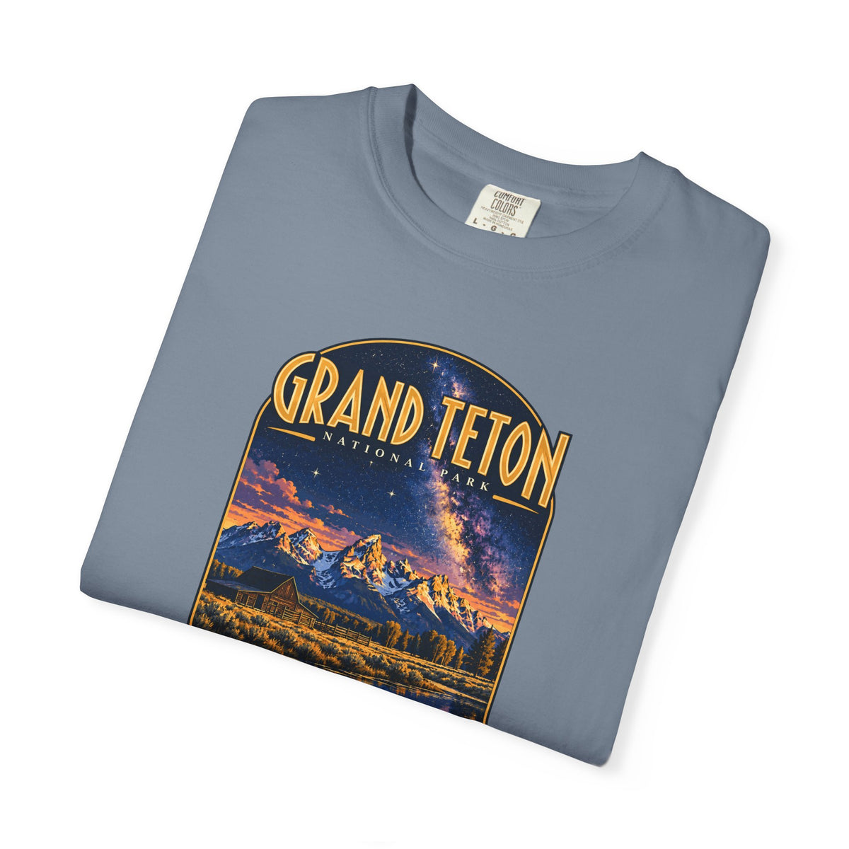 Custom Grand Teton National Park Night Sky Shirt