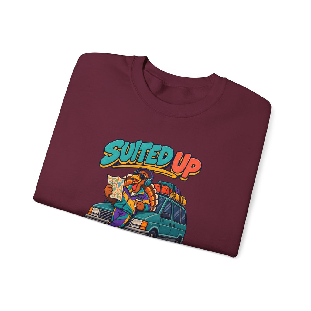 Custom Suited Up For The Thanksgiving Drive Sweatshirt