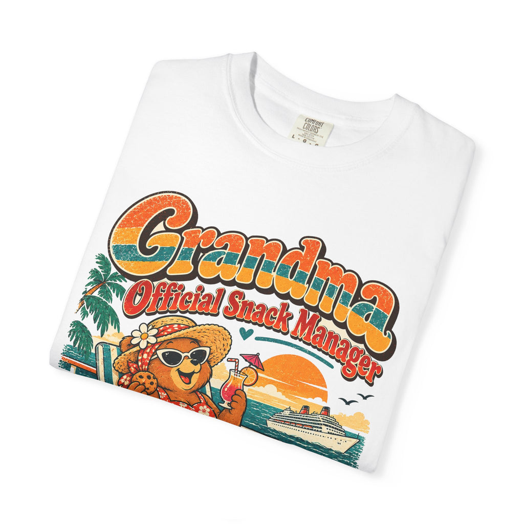 Custom Grandma Snack Manager Cruise Shirt