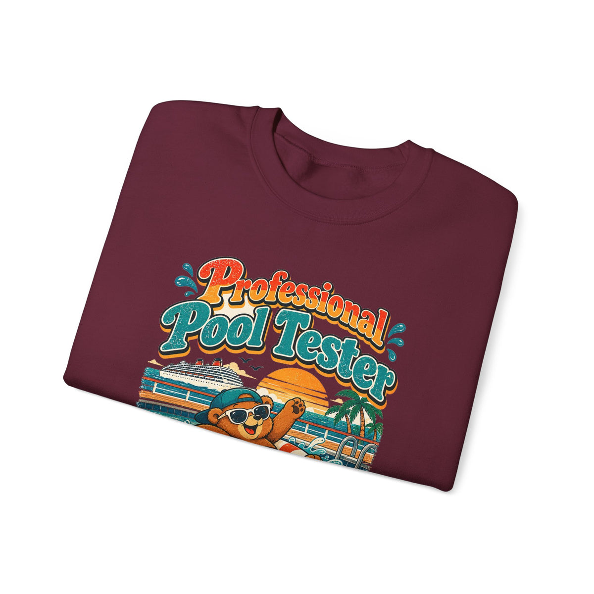 Custom Pool Tester Family Cruise Sweatshirt