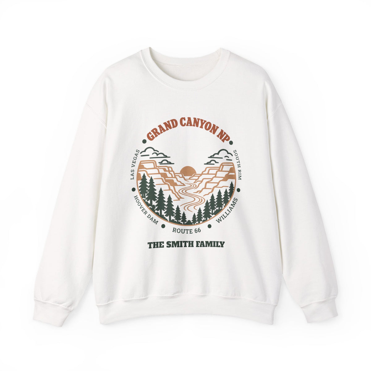 Custom Grand Canyon Road Trip Sweatshirt
