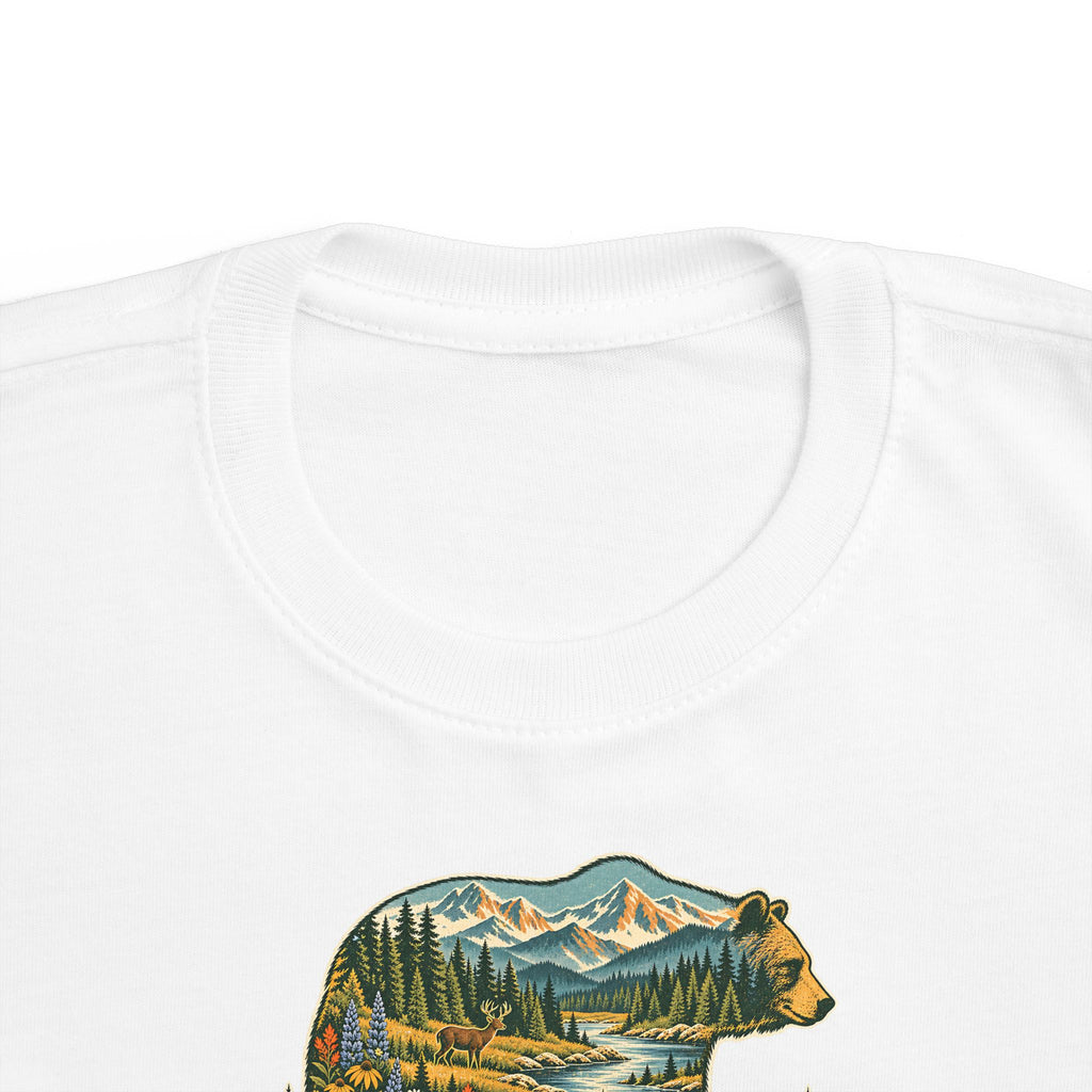 Custom Toddler National Park Bear Tee