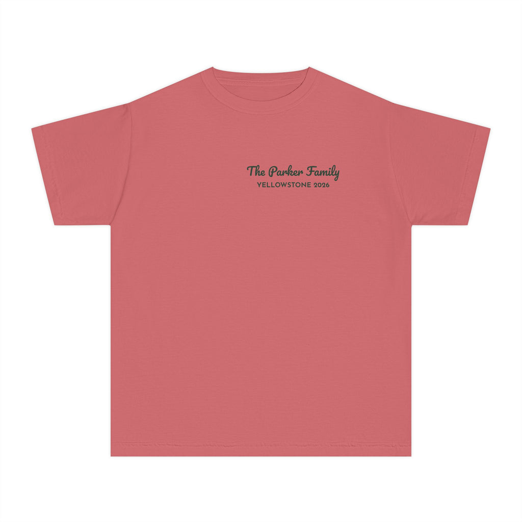Custom Kids Yellowstone Scavenger Hunt Tee