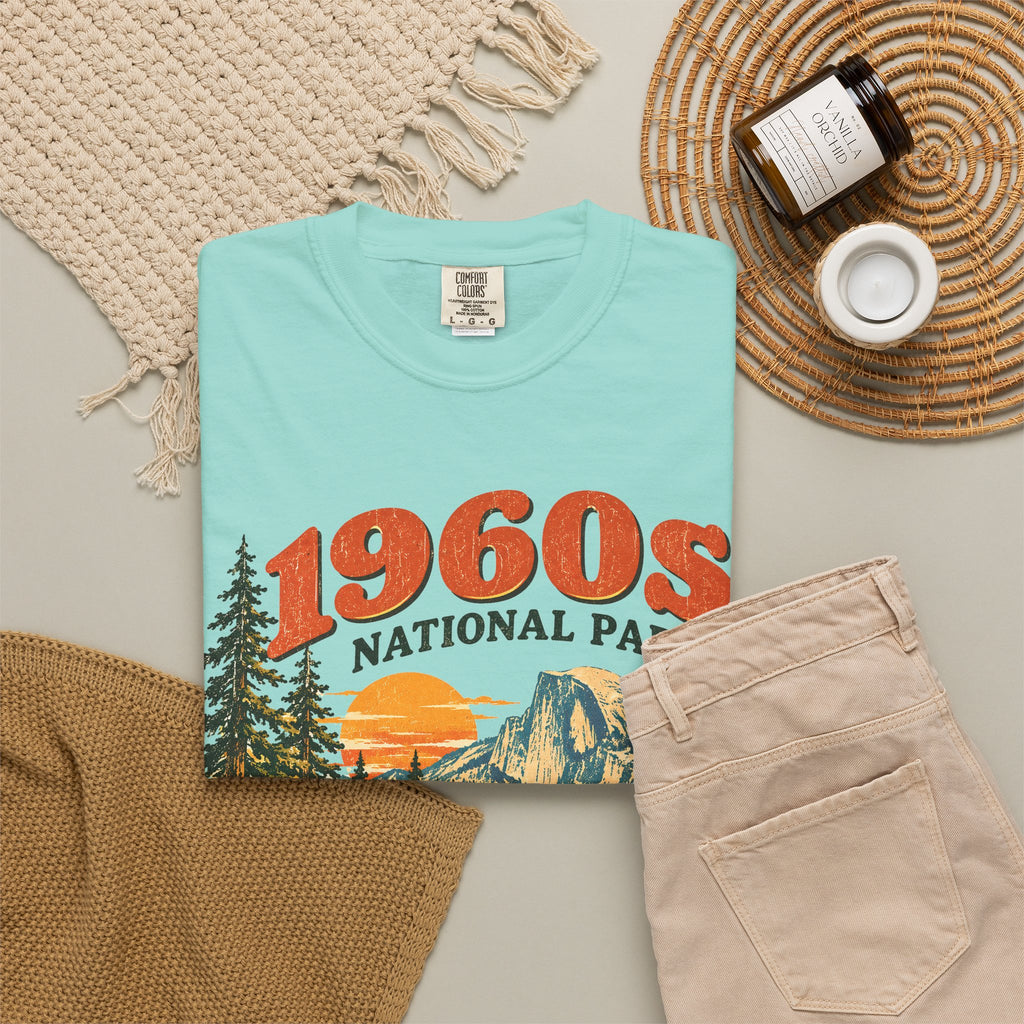 Custom 1960s National Park Family Trip Shirt