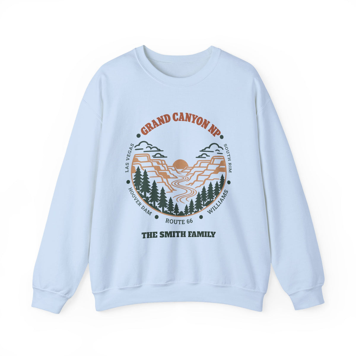 Custom Grand Canyon Road Trip Sweatshirt