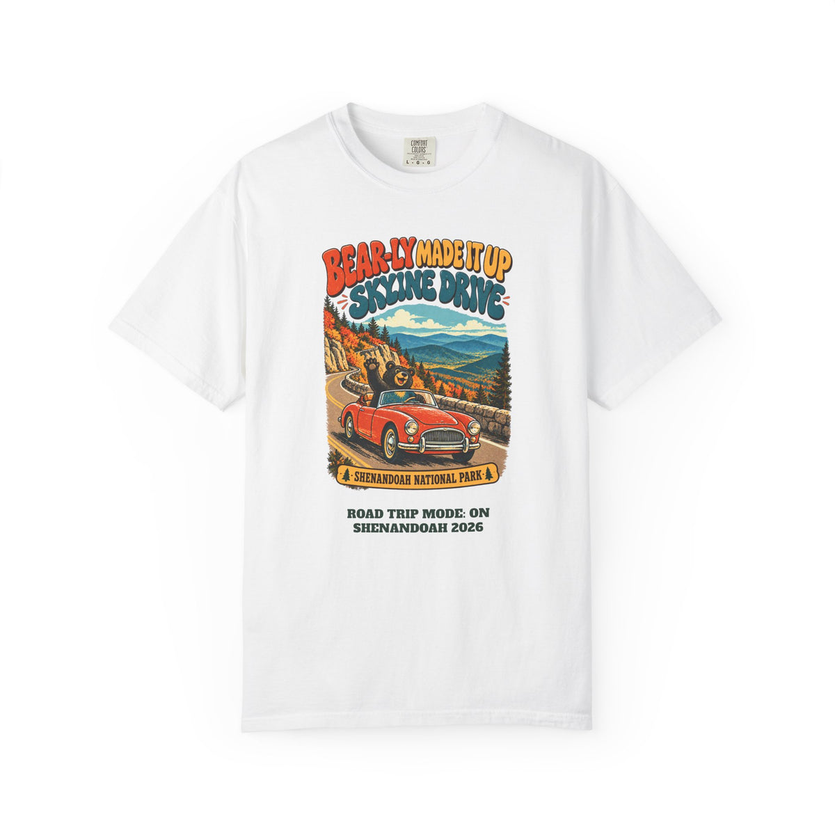 Custom Shenandoah National Park Funny Bear Skyline Drive Shirt
