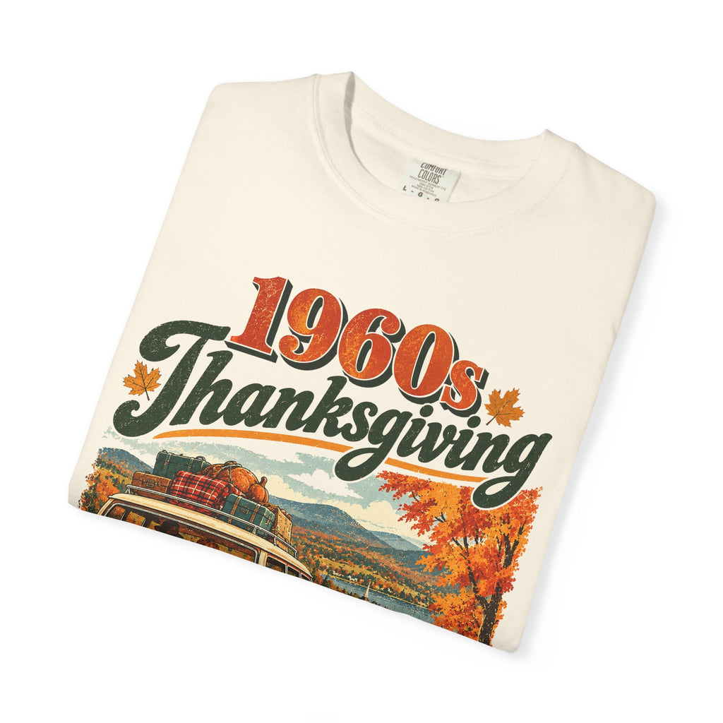 Custom 1960s Thanksgiving Family Road Trip Shirt
