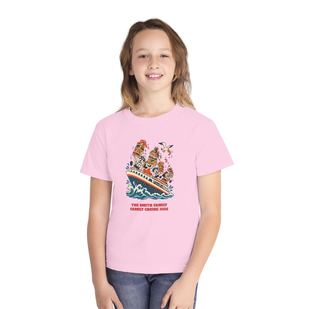 Custom Kids Cruise Buffet Ship Shirt