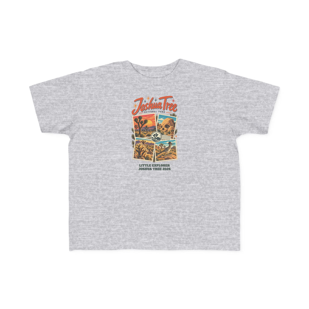 Custom Toddler Joshua Tree National Park Stamp Collage Shirt