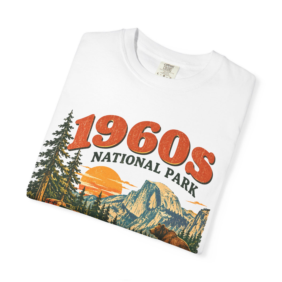 Custom 1960s National Park Family Trip Shirt