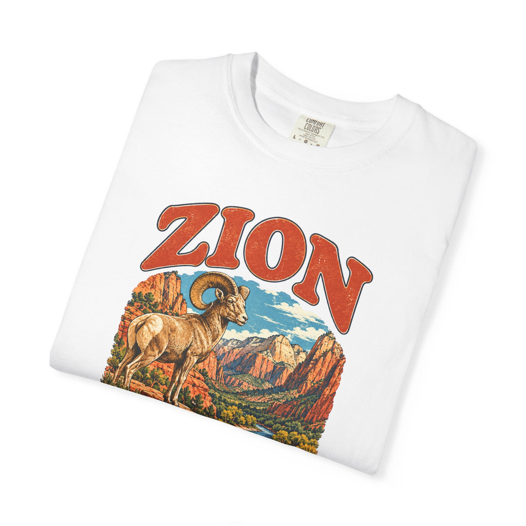 Custom Zion National Park Bighorn Sheep Shirt