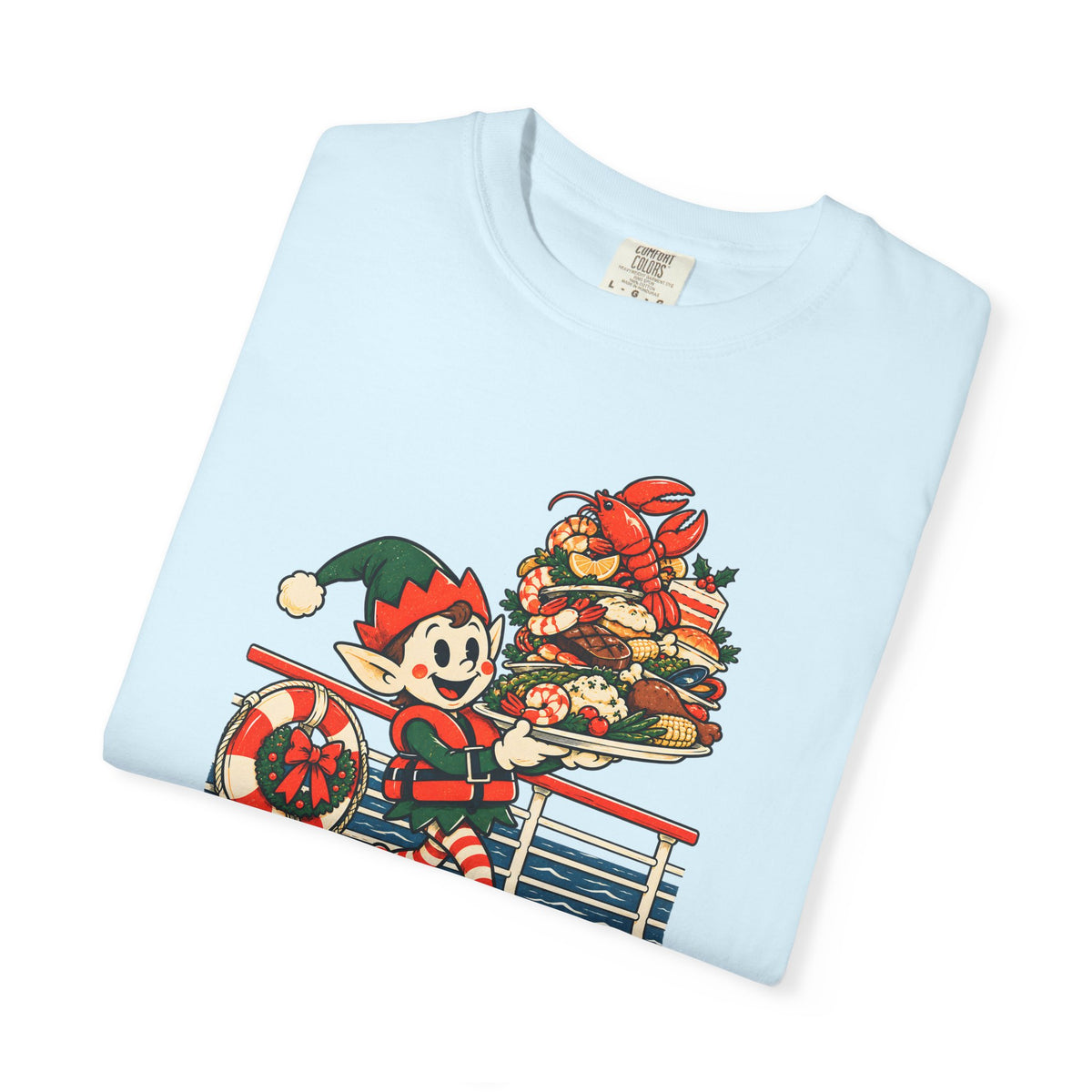 Custom Elf Cruise Buffet Christmas Shirt