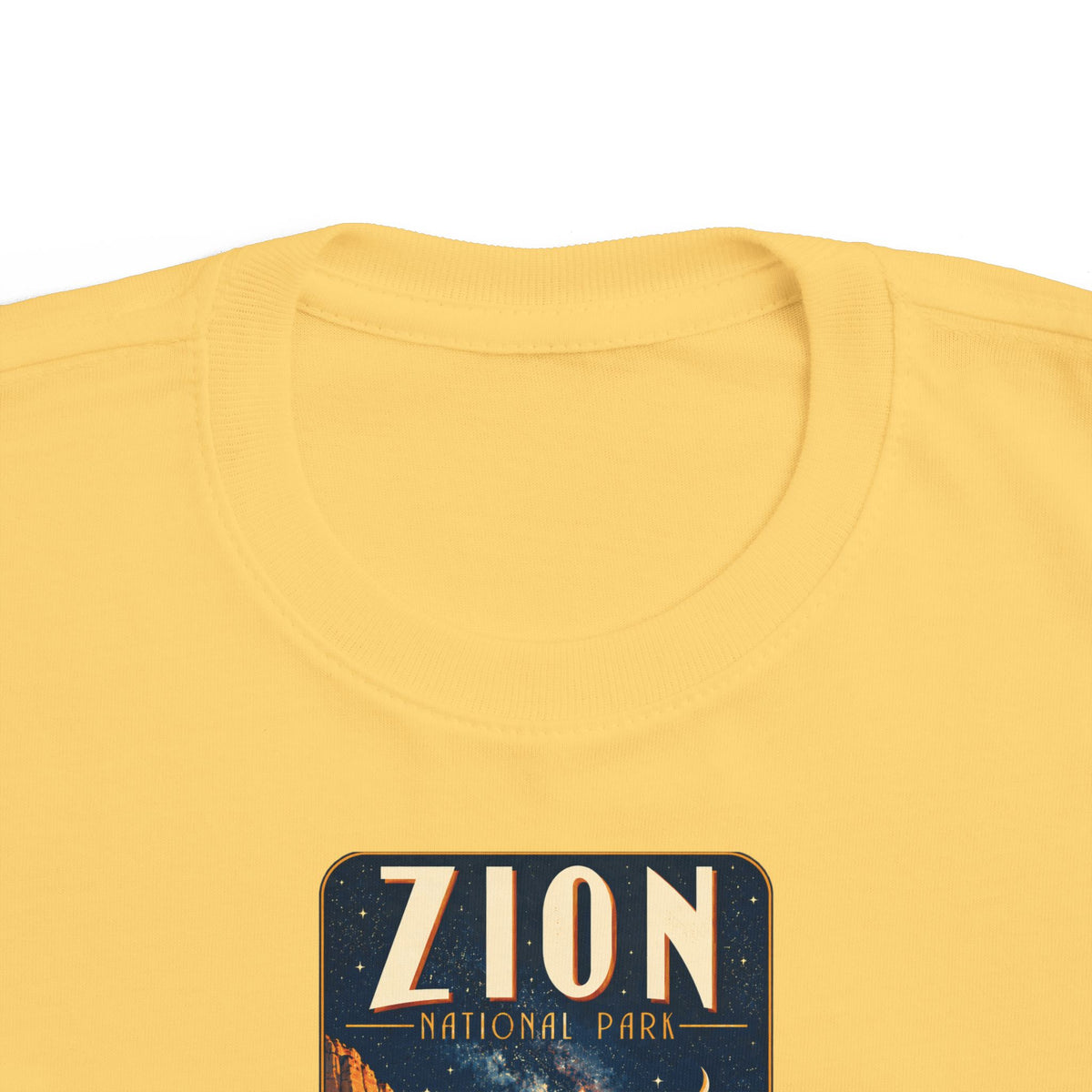 Custom Toddler Zion National Park Night Sky Shirt