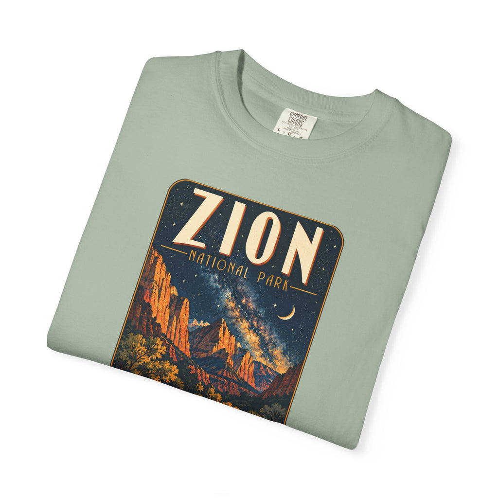 Custom Zion National Park Night Sky Shirt