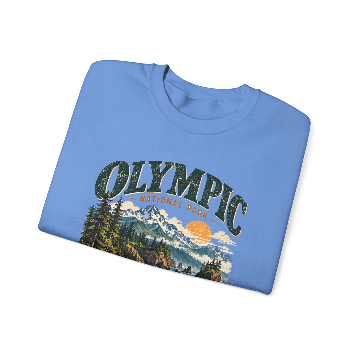 Custom Olympic National Park Family Trip Sweatshirt