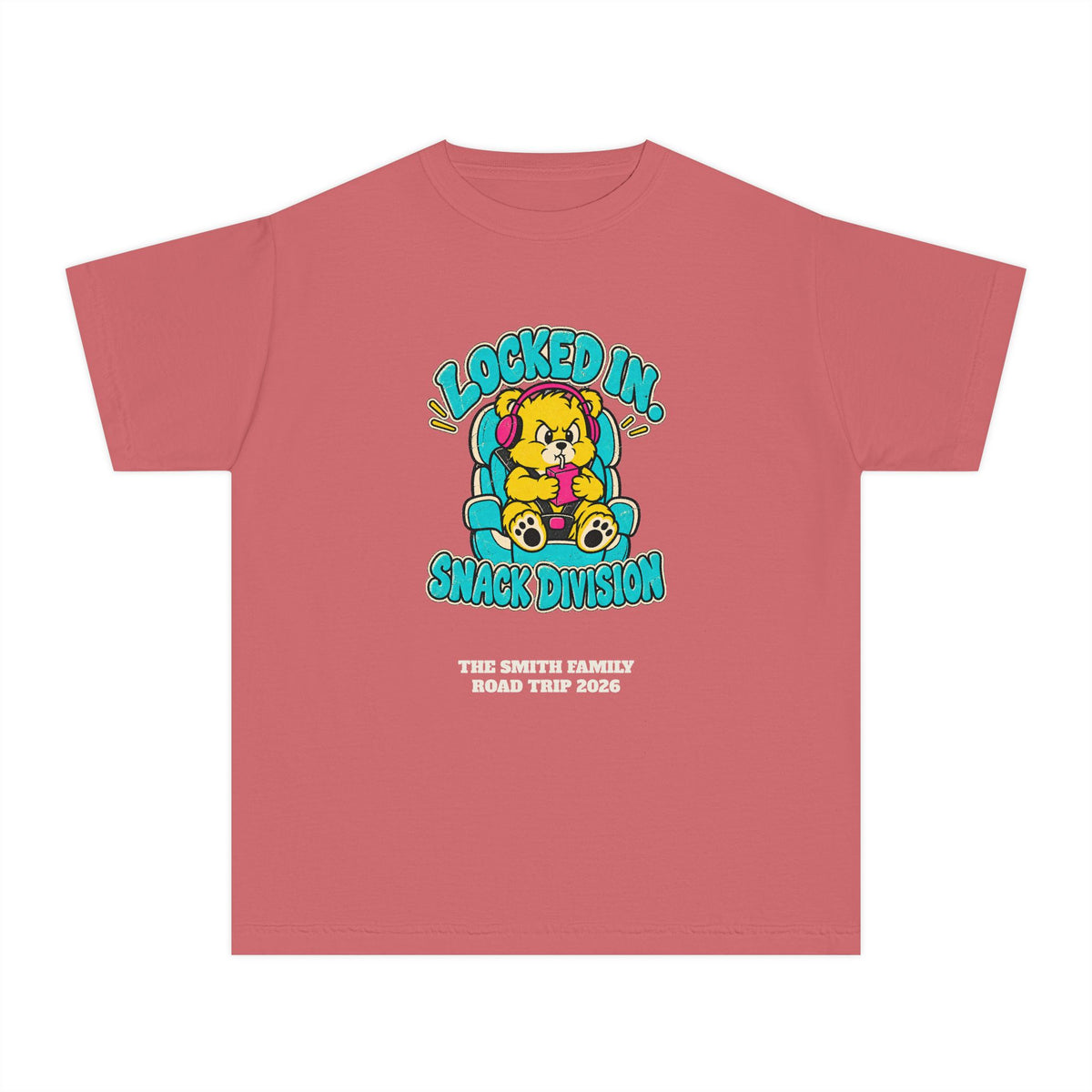 Custom Kids Snack Division Road Trip Shirt