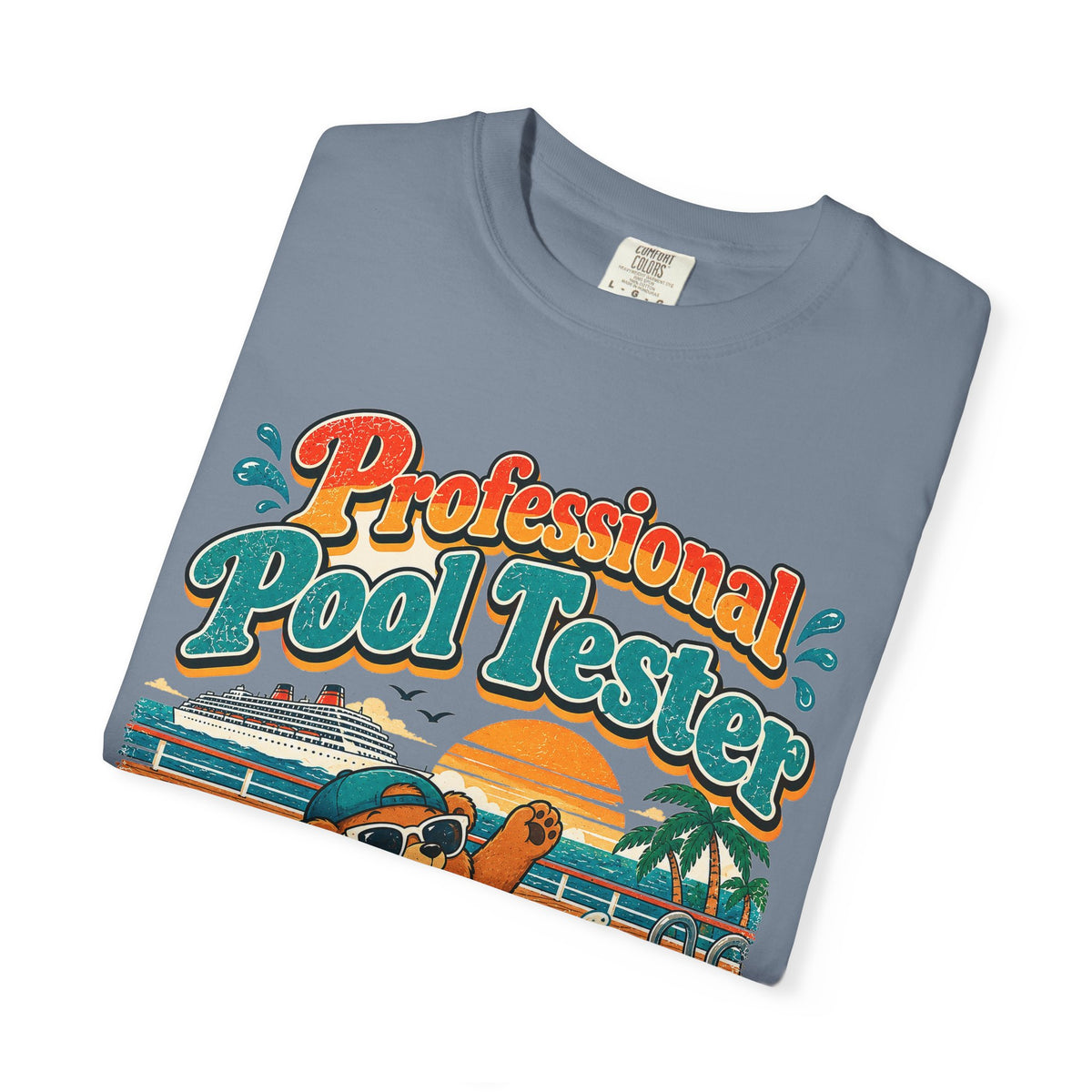 Custom Pool Tester Family Cruise Shirt