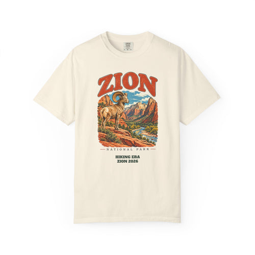 Custom Zion National Park Bighorn Sheep Shirt