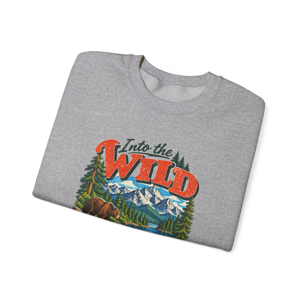 Custom Into the Wild Family Hiking Sweatshirt
