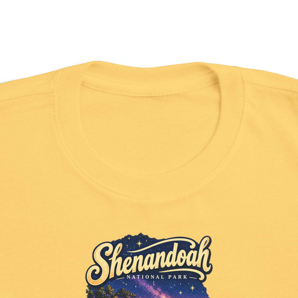 Custom Toddler Shenandoah National Park Skyline Drive Night Sky Shirt