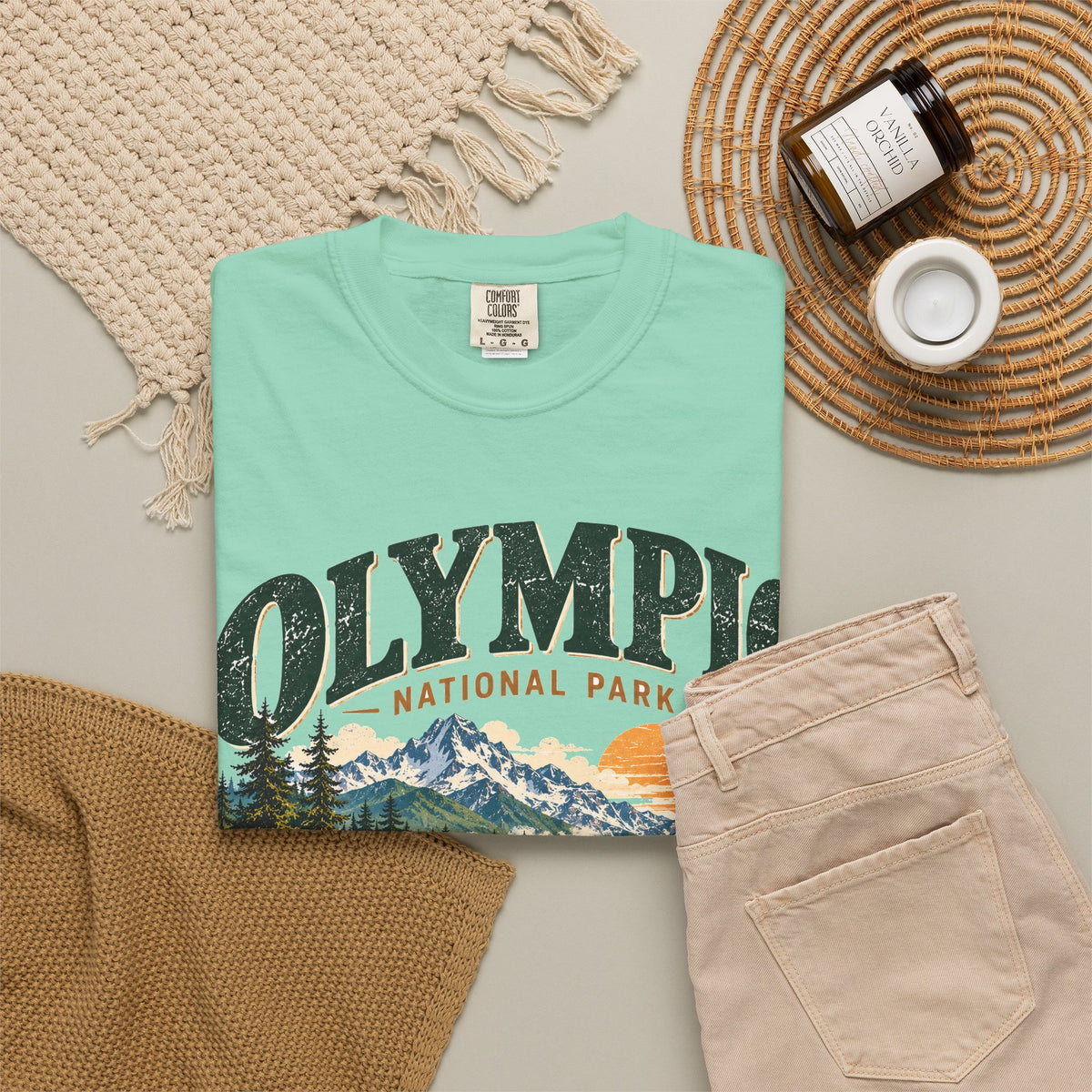 Custom Olympic National Park Family Trip Shirt