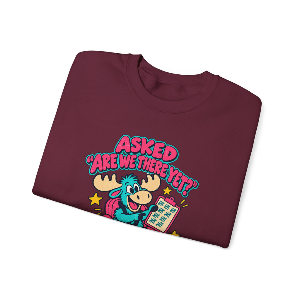 Custom Are We There Yet 67 Times Road Trip Sweatshirt