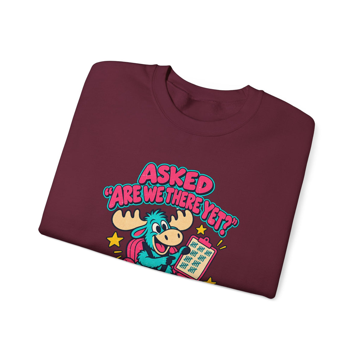 Custom Are We There Yet 67 Times Road Trip Sweatshirt