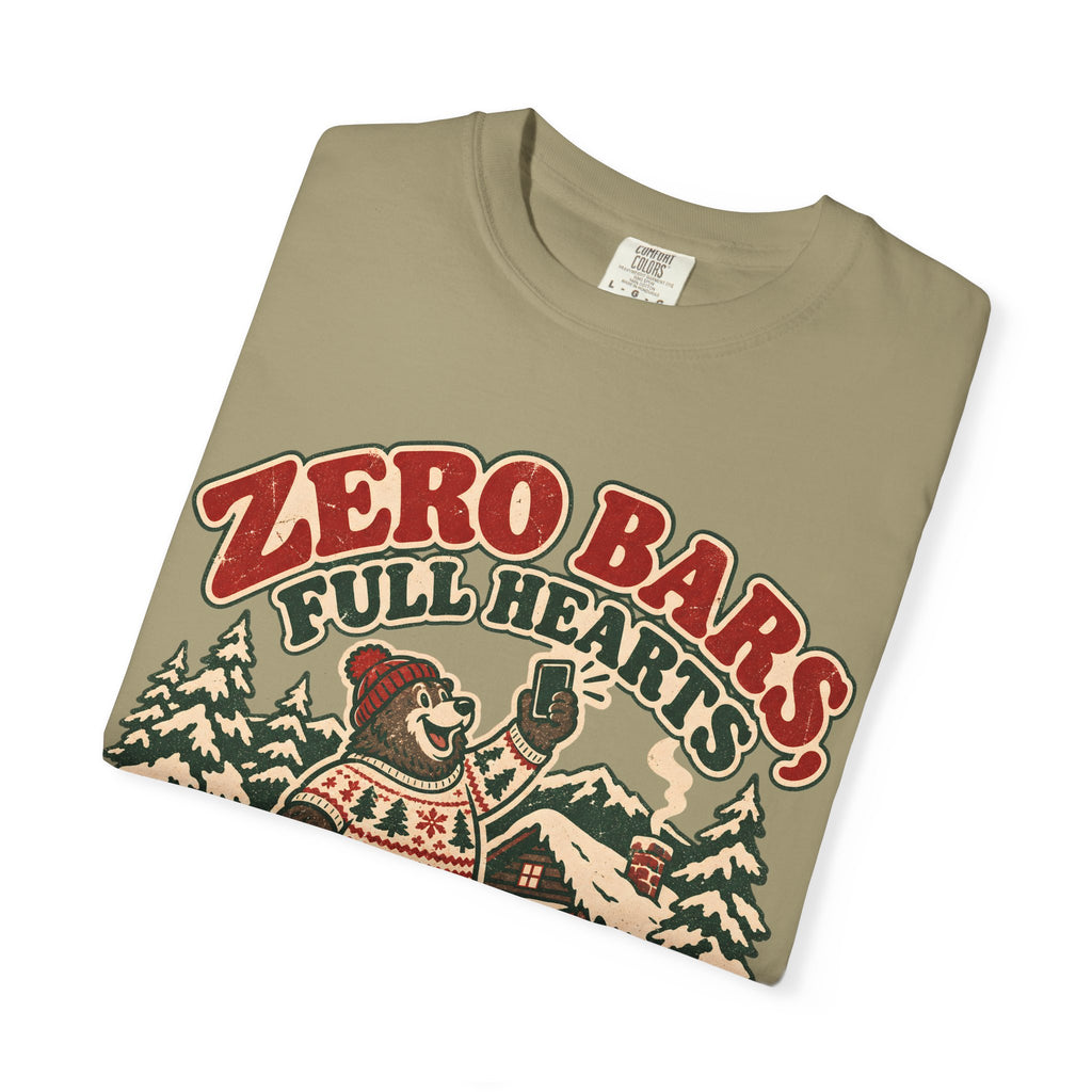 Custom Zero Bars Full Hearts Family Cabin Christmas Shirt
