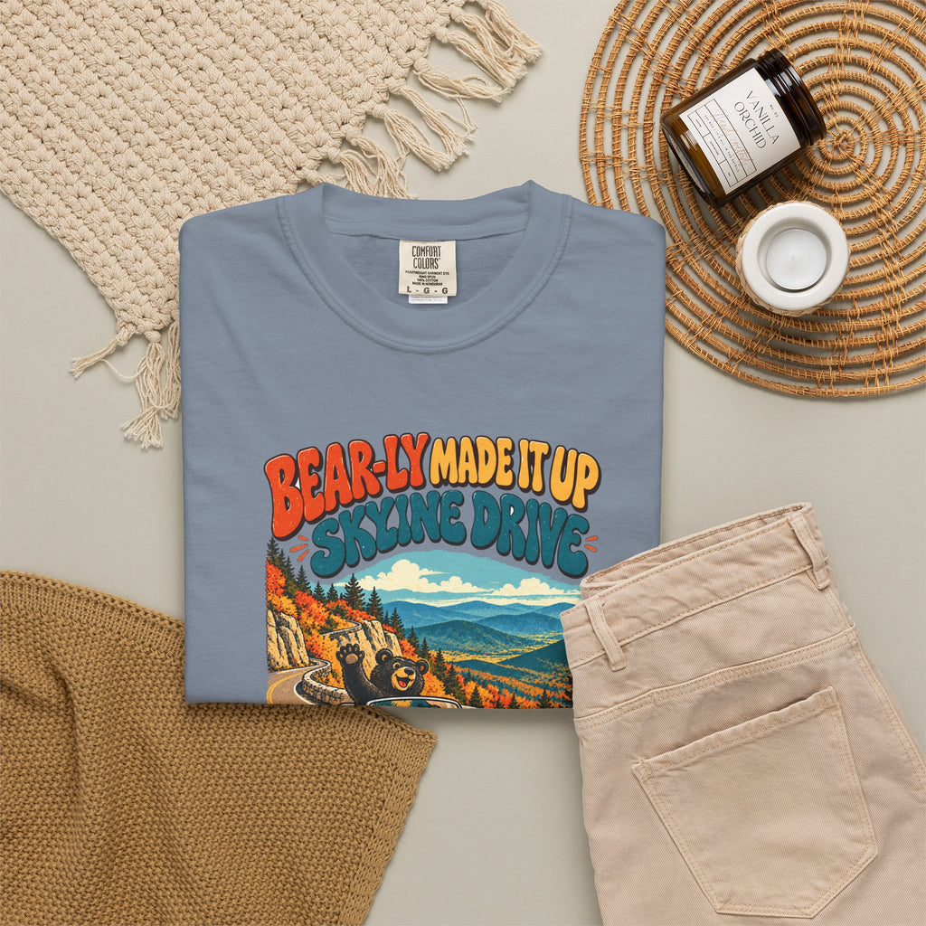 Custom Shenandoah National Park Funny Bear Skyline Drive Shirt