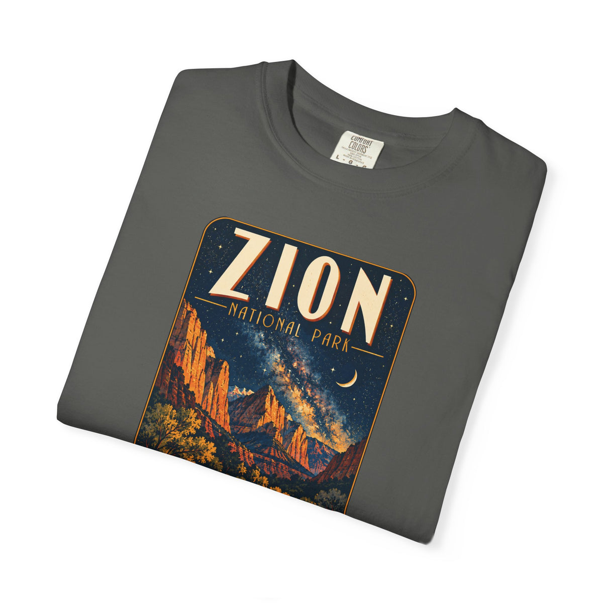 Custom Zion National Park Night Sky Shirt