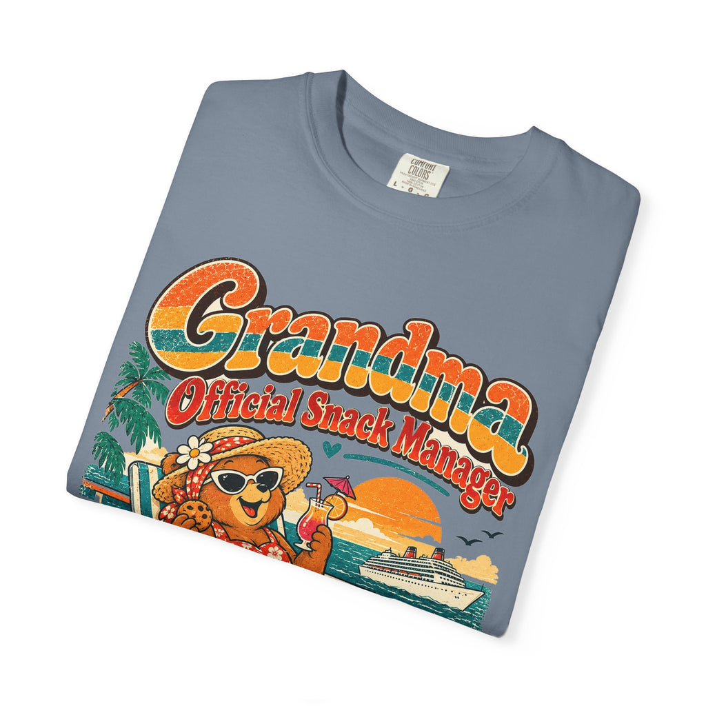 Custom Grandma Snack Manager Cruise Shirt