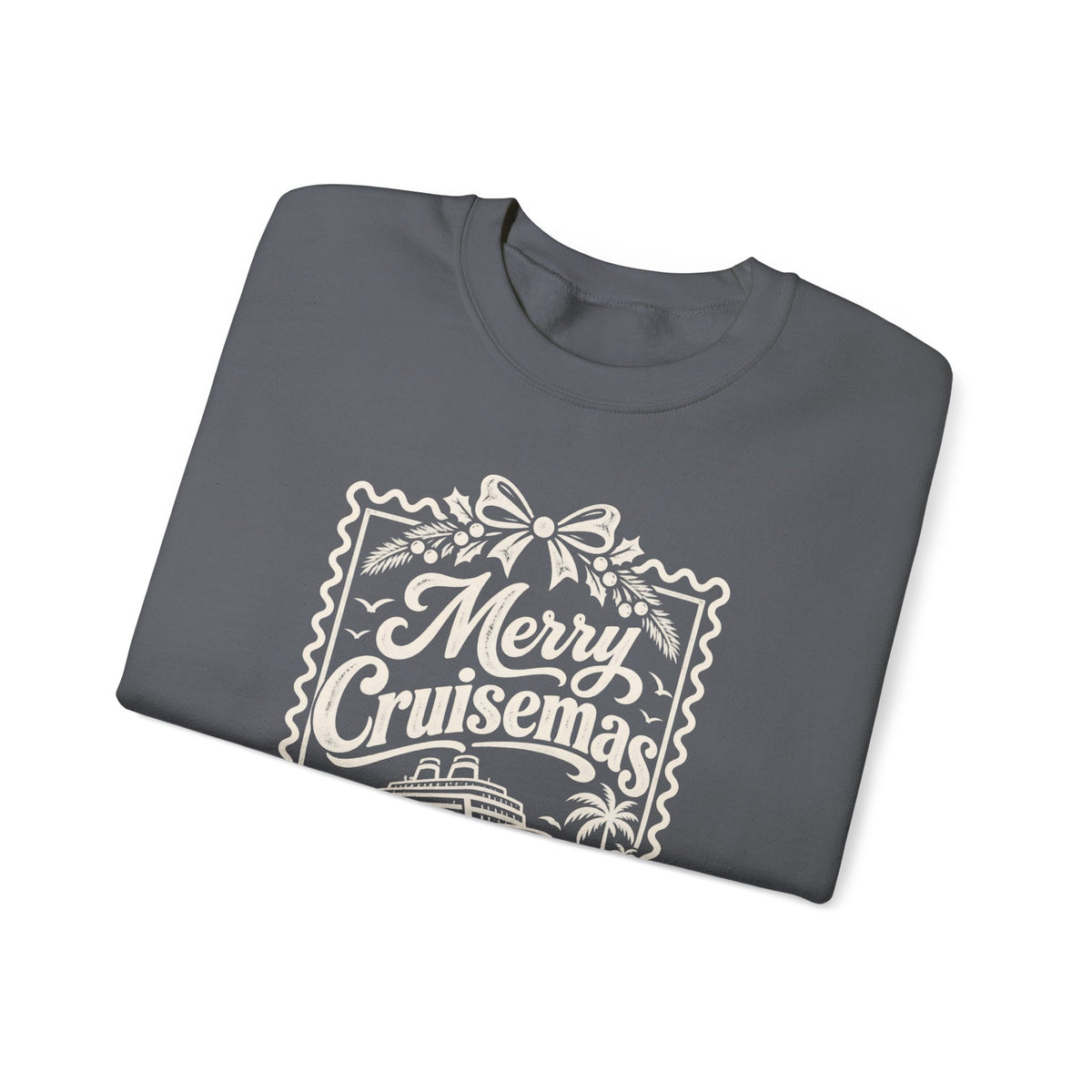 Custom Merry Cruisemas Stamp Christmas Cruise Sweatshirt