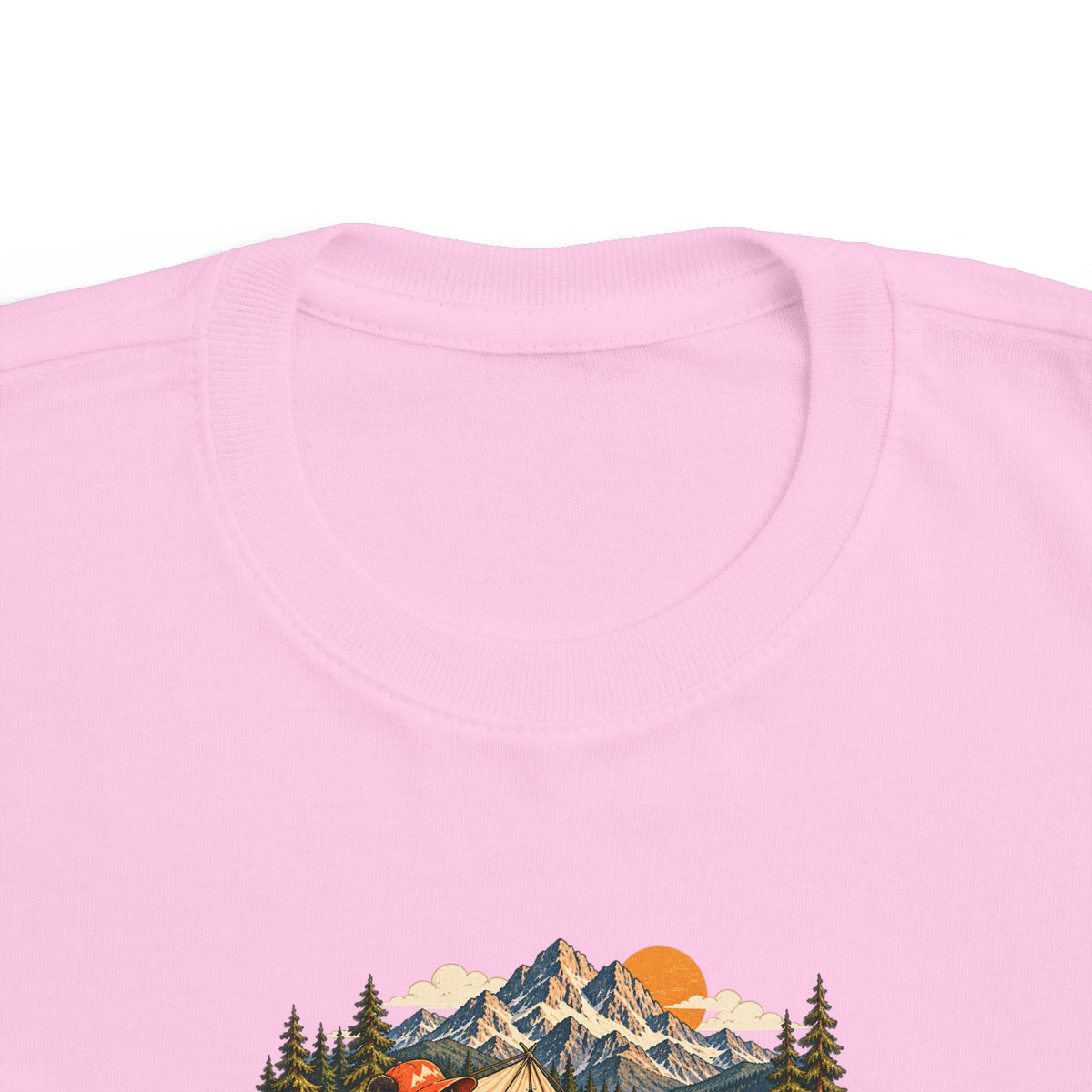 Custom Toddler Bear Campfire Tee