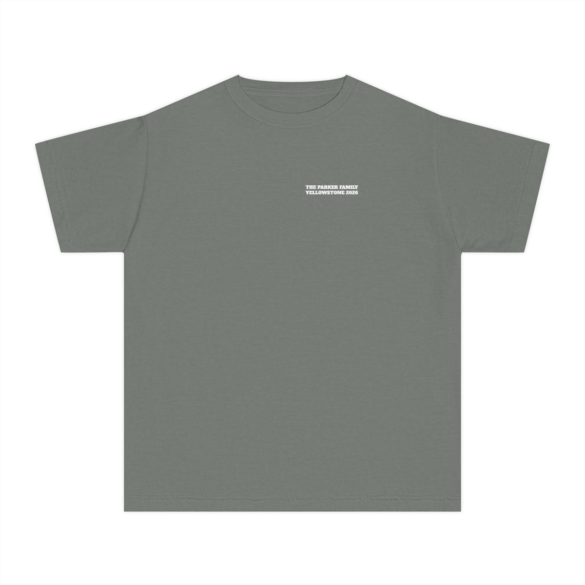 Custom Kids Yellowstone Scavenger Hunt Tee