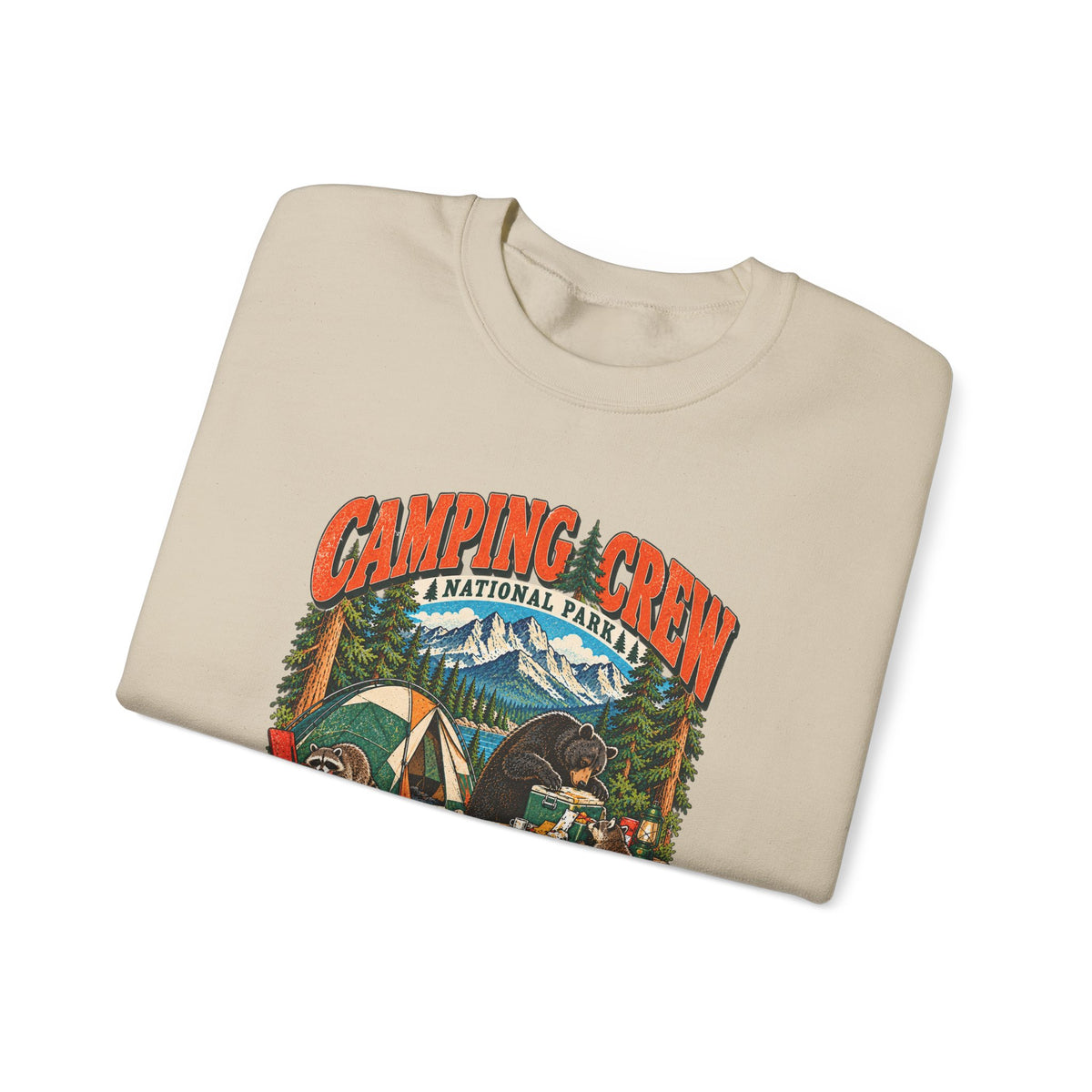 Custom Camping Crew Family Camping Sweatshirt