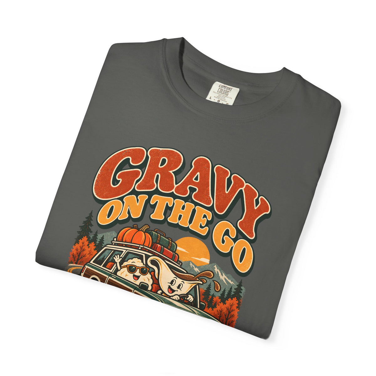 Custom Gravy On The Go Thanksgiving Road Trip Shirt