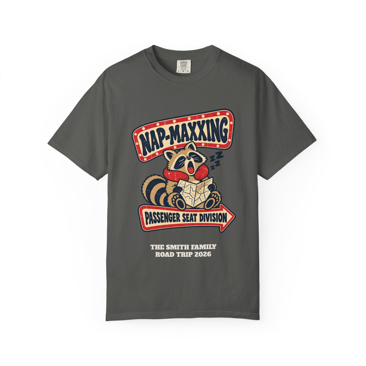 Custom Nap-Maxxing Road Trip Shirt